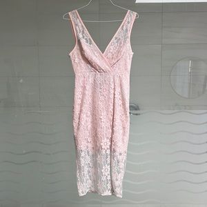 Baby pink, brand new (tags on!) BCBG dress